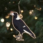 Wooden Decoration | Australian Magpie